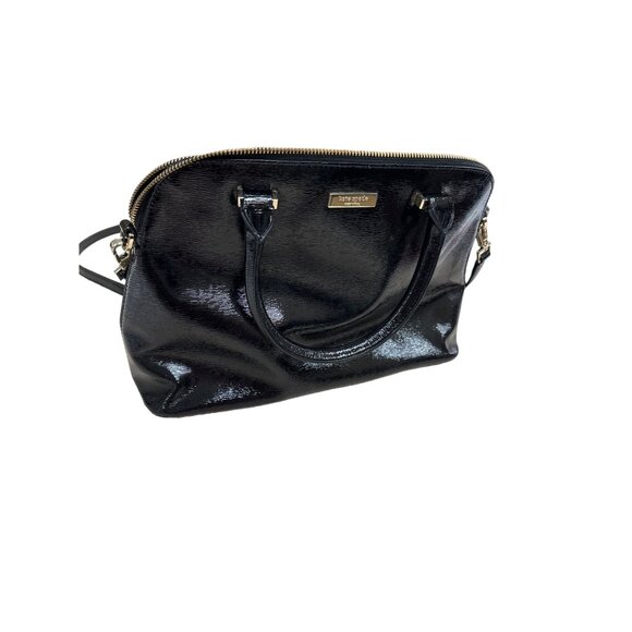 Kate Spade handbag purse black leather Authentic SKU 2138